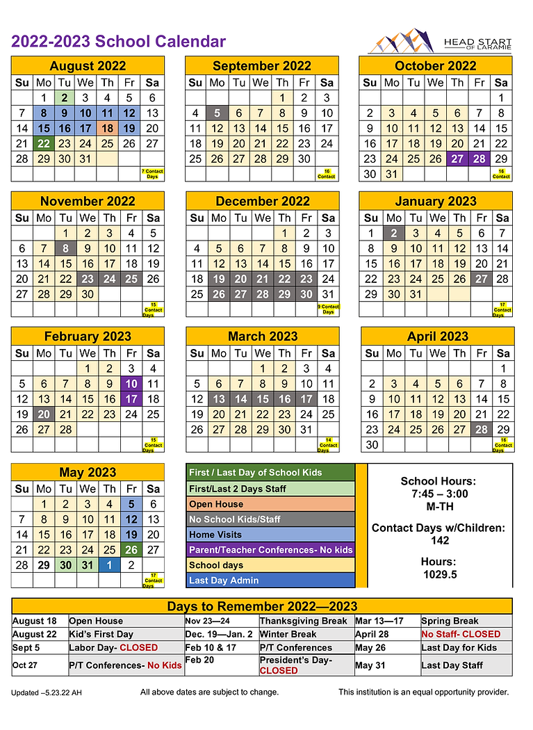 Free Preschool Head Start of Laramie Wyoming